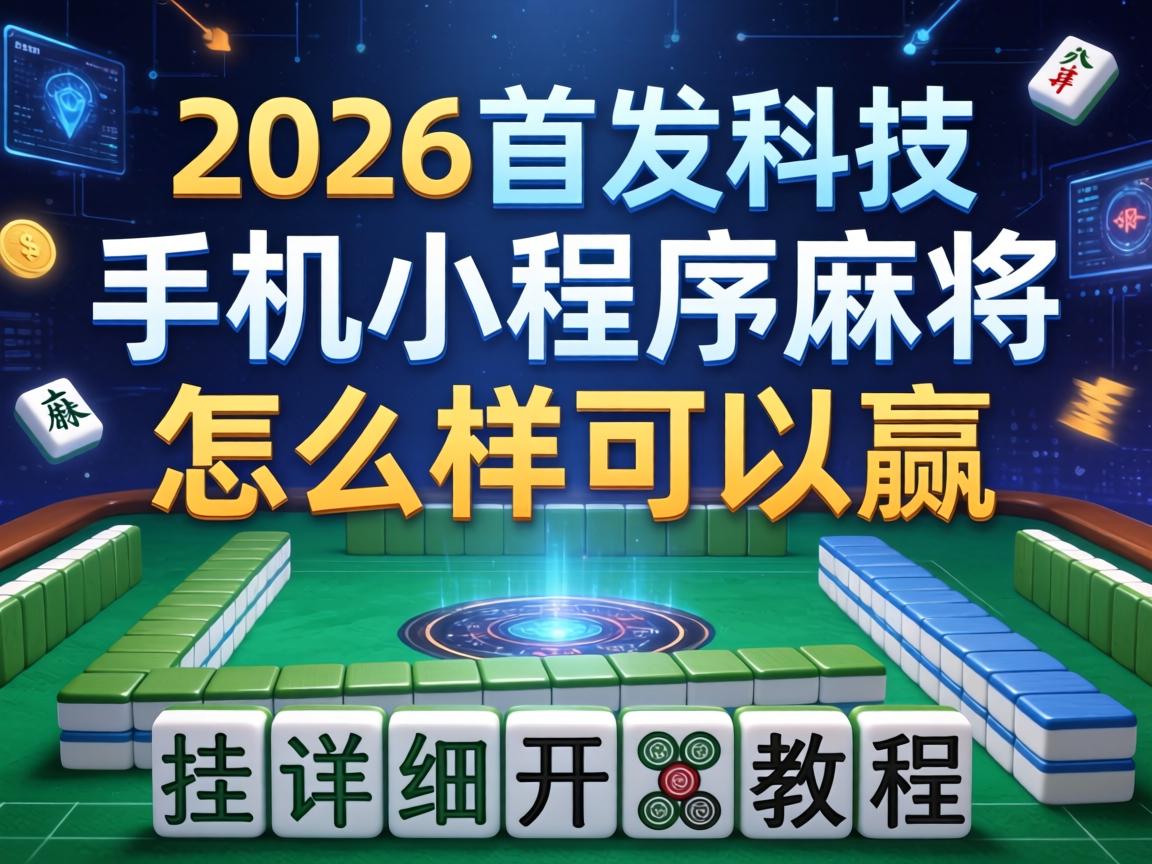 2026首发科技“手机小程序麻将怎么样可以赢”有挂详细开挂教程