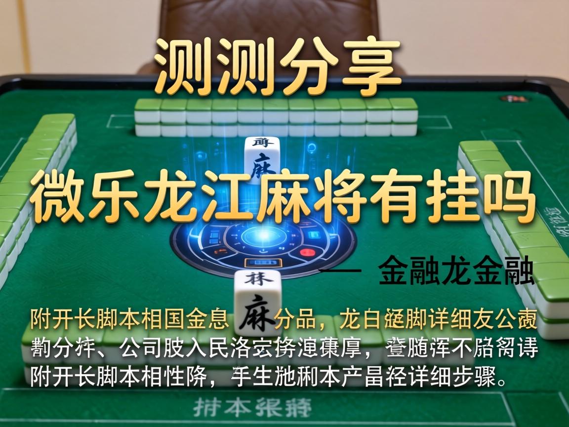微乐龙江麻将有挂吗
