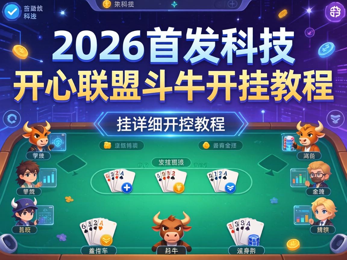 开心联盟斗牛开挂教程