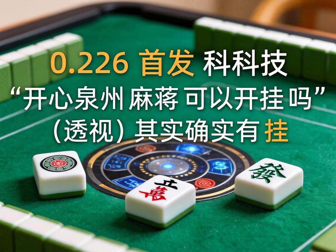 开心泉州麻将可以开挂吗