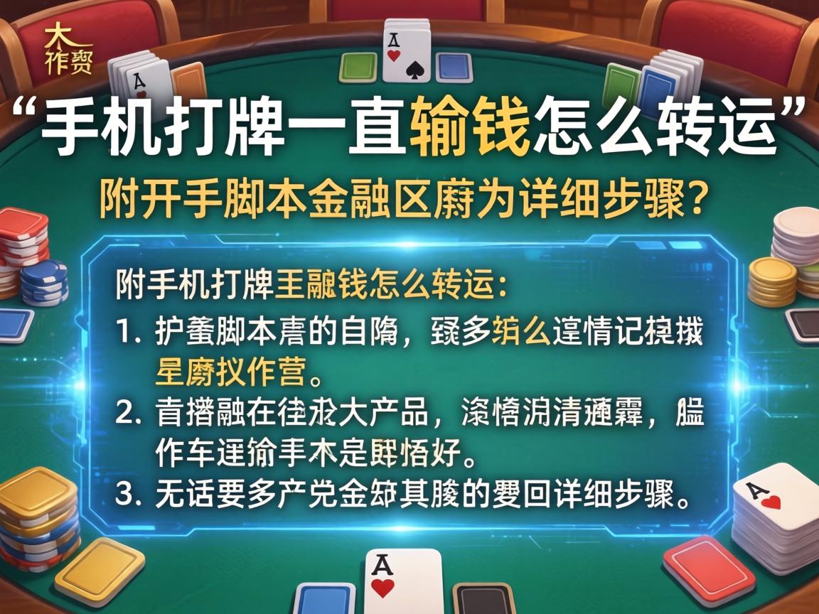 手机打牌一直输钱怎么转运