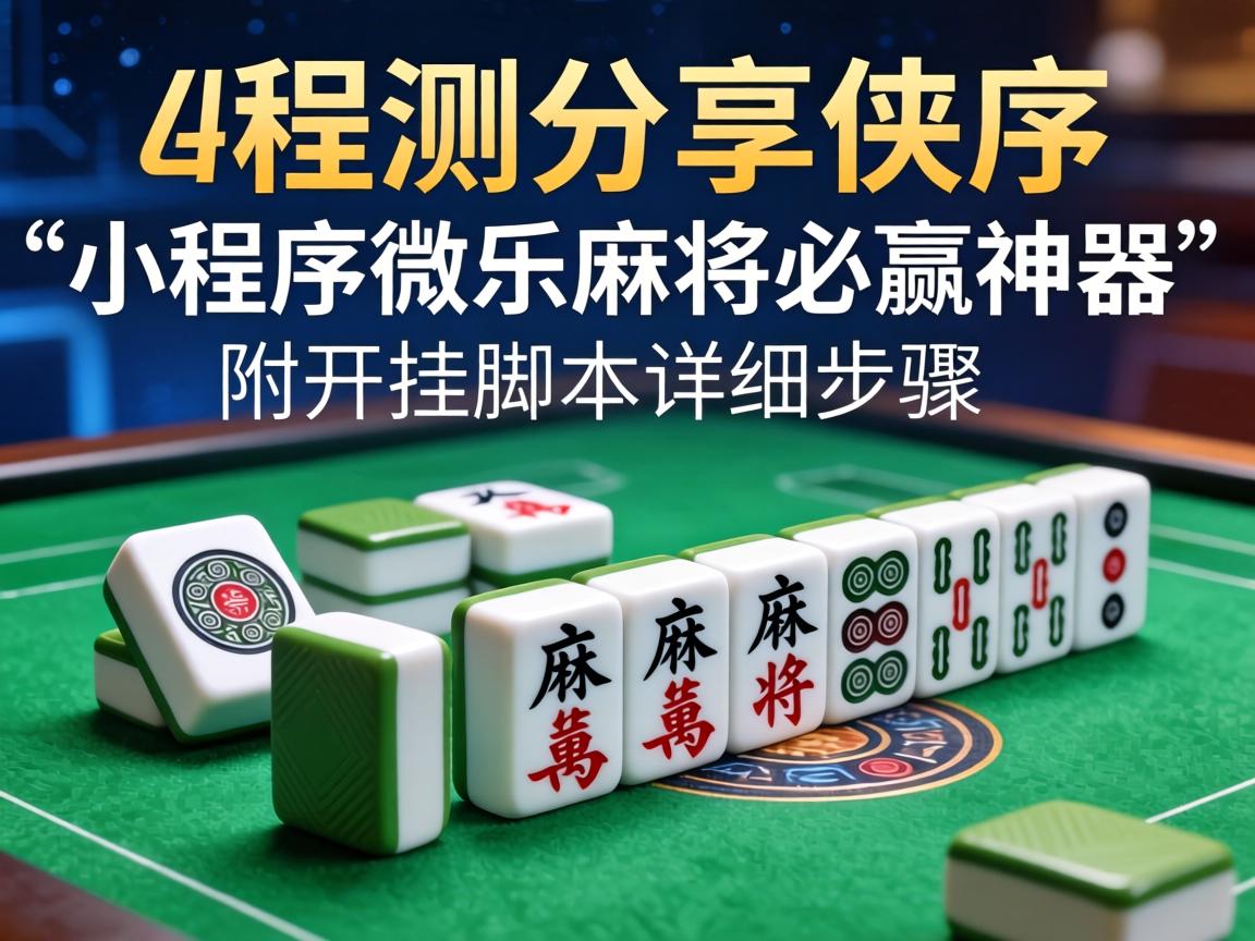 小程序微乐麻将必赢神器