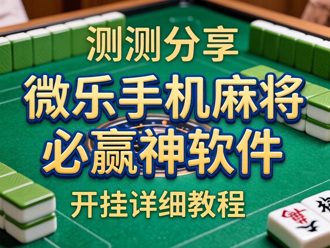 微乐手机麻将必赢神软件